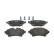 Kit de plaquettes de frein, frein à disque PREMIER ECO FRICTION FDB4617 Ferodo, Vignette 2