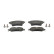 Kit de plaquettes de frein, frein à disque PREMIER ECO FRICTION FDB4617 Ferodo, Vignette 4