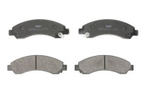 Kit de plaquettes de frein, frein à disque PREMIER ECO FRICTION FDB4625 Ferodo