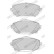 Kit de plaquettes de frein, frein à disque PREMIER ECO FRICTION FDB4648 Ferodo, Vignette 4