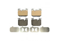 Kit de plaquettes de frein, frein à disque PREMIER ECO FRICTION FDB4662 Ferodo