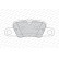 Kit de plaquettes de frein, frein à disque PREMIER ECO FRICTION FDB4713 Ferodo, Vignette 5