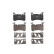 Kit de plaquettes de frein, frein à disque PREMIER ECO FRICTION FDB4714 Ferodo