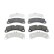 Kit de plaquettes de frein, frein à disque PREMIER ECO FRICTION FDB4717 Ferodo, Vignette 4