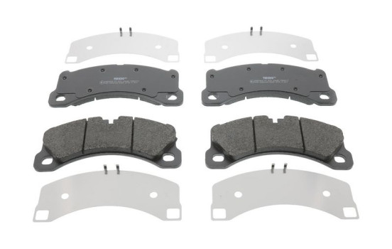 Kit de plaquettes de frein, frein à disque PREMIER ECO FRICTION FDB4717 Ferodo, Image 4