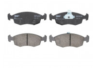 Kit de plaquettes de frein, frein à disque PREMIER ECO FRICTION FDB4735 Ferodo