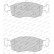 Kit de plaquettes de frein, frein à disque PREMIER ECO FRICTION FDB4735 Ferodo, Vignette 3