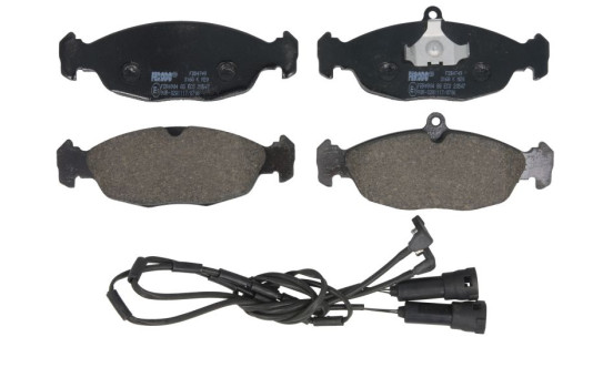 Kit de plaquettes de frein, frein à disque PREMIER ECO FRICTION FDB4749 Ferodo
