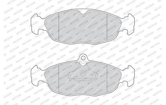 Kit de plaquettes de frein, frein à disque PREMIER ECO FRICTION FDB4749 Ferodo, Image 3