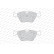 Kit de plaquettes de frein, frein à disque PREMIER ECO FRICTION FDB4753 Ferodo, Vignette 3