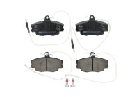 Kit de plaquettes de frein, frein à disque PREMIER ECO FRICTION FDB4754 Ferodo