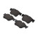 Kit de plaquettes de frein, frein à disque PREMIER ECO FRICTION FDB4765 Ferodo, Vignette 4