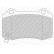 Kit de plaquettes de frein, frein à disque PREMIER ECO FRICTION FDB4777 Ferodo, Vignette 3