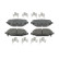 Kit de plaquettes de frein, frein à disque PREMIER ECO FRICTION FDB4778 Ferodo