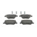 Kit de plaquettes de frein, frein à disque PREMIER ECO FRICTION FDB4799 Ferodo, Vignette 2