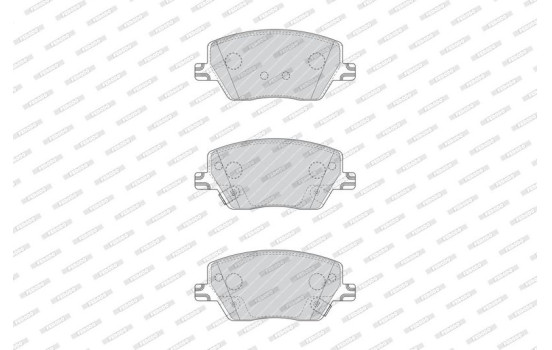 Kit de plaquettes de frein, frein à disque PREMIER ECO FRICTION FDB4799 Ferodo, Image 3
