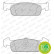 Kit de plaquettes de frein, frein à disque PREMIER ECO FRICTION FDB4822 Ferodo, Vignette 2