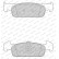 Kit de plaquettes de frein, frein à disque PREMIER ECO FRICTION FDB4822 Ferodo, Vignette 3