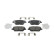 Kit de plaquettes de frein, frein à disque PREMIER ECO FRICTION FDB4831 Ferodo, Vignette 2