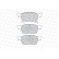 Kit de plaquettes de frein, frein à disque PREMIER ECO FRICTION FDB4841 Ferodo, Vignette 3