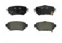 Kit de plaquettes de frein, frein à disque PREMIER ECO FRICTION FDB4842 Ferodo