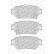Kit de plaquettes de frein, frein à disque PREMIER ECO FRICTION FDB4842 Ferodo, Vignette 3