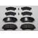 Kit de plaquettes de frein, frein à disque PREMIER ECO FRICTION FDB4843 Ferodo, Vignette 2