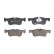Kit de plaquettes de frein, frein à disque PREMIER ECO FRICTION FDB4844 Ferodo