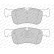 Kit de plaquettes de frein, frein à disque PREMIER ECO FRICTION FDB4844 Ferodo, Vignette 3