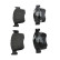 Kit de plaquettes de frein, frein à disque PREMIER ECO FRICTION FDB4849 Ferodo, Vignette 3
