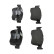 Kit de plaquettes de frein, frein à disque PREMIER ECO FRICTION FDB4849 Ferodo, Vignette 5