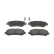 Kit de plaquettes de frein, frein à disque PREMIER ECO FRICTION FDB4869 Ferodo, Vignette 2