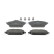Kit de plaquettes de frein, frein à disque PREMIER ECO FRICTION FDB4870 Ferodo, Vignette 3