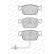 Kit de plaquettes de frein, frein à disque PREMIER ECO FRICTION FDB4871 Ferodo, Vignette 3