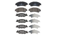 Kit de plaquettes de frein, frein à disque PREMIER ECO FRICTION FDB4884 Ferodo