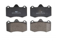 Kit de plaquettes de frein, frein à disque PREMIER ECO FRICTION FDB4887 Ferodo