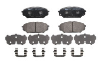 Kit de plaquettes de frein, frein à disque PREMIER ECO FRICTION FDB4889 Ferodo