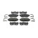 Kit de plaquettes de frein, frein à disque PREMIER ECO FRICTION FDB4889 Ferodo, Vignette 2