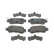 Kit de plaquettes de frein, frein à disque PREMIER ECO FRICTION FDB4892 Ferodo, Vignette 2