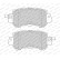 Kit de plaquettes de frein, frein à disque PREMIER ECO FRICTION FDB4892 Ferodo, Vignette 3