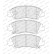 Kit de plaquettes de frein, frein à disque PREMIER ECO FRICTION FDB4920 Ferodo, Vignette 2