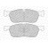 Kit de plaquettes de frein, frein à disque PREMIER ECO FRICTION FDB4926 Ferodo, Vignette 3