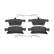 Kit de plaquettes de frein, frein à disque PREMIER ECO FRICTION FDB4934 Ferodo, Vignette 2