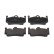 Kit de plaquettes de frein, frein à disque PREMIER ECO FRICTION FDB4965 Ferodo, Vignette 4