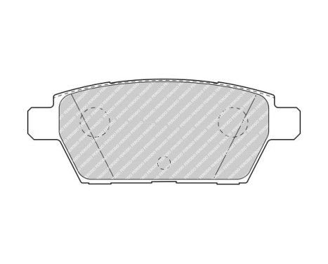 Kit de plaquettes de frein, frein à disque PREMIER ECO FRICTION FDB4997 Ferodo, Image 3