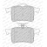 Kit de plaquettes de frein, frein à disque PREMIER ECO FRICTION FDB5014 Ferodo, Vignette 2