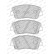 Kit de plaquettes de frein, frein à disque PREMIER ECO FRICTION FDB5045 Ferodo, Vignette 2