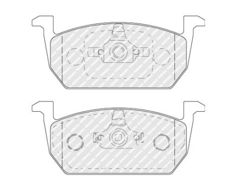 Kit de plaquettes de frein, frein à disque PREMIER ECO FRICTION FDB5069 Ferodo, Image 3