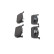 Kit de plaquettes de frein, frein à disque PREMIER ECO FRICTION FDB5069 Ferodo, Vignette 6