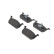 Kit de plaquettes de frein, frein à disque PREMIER ECO FRICTION FDB5069 Ferodo, Vignette 7